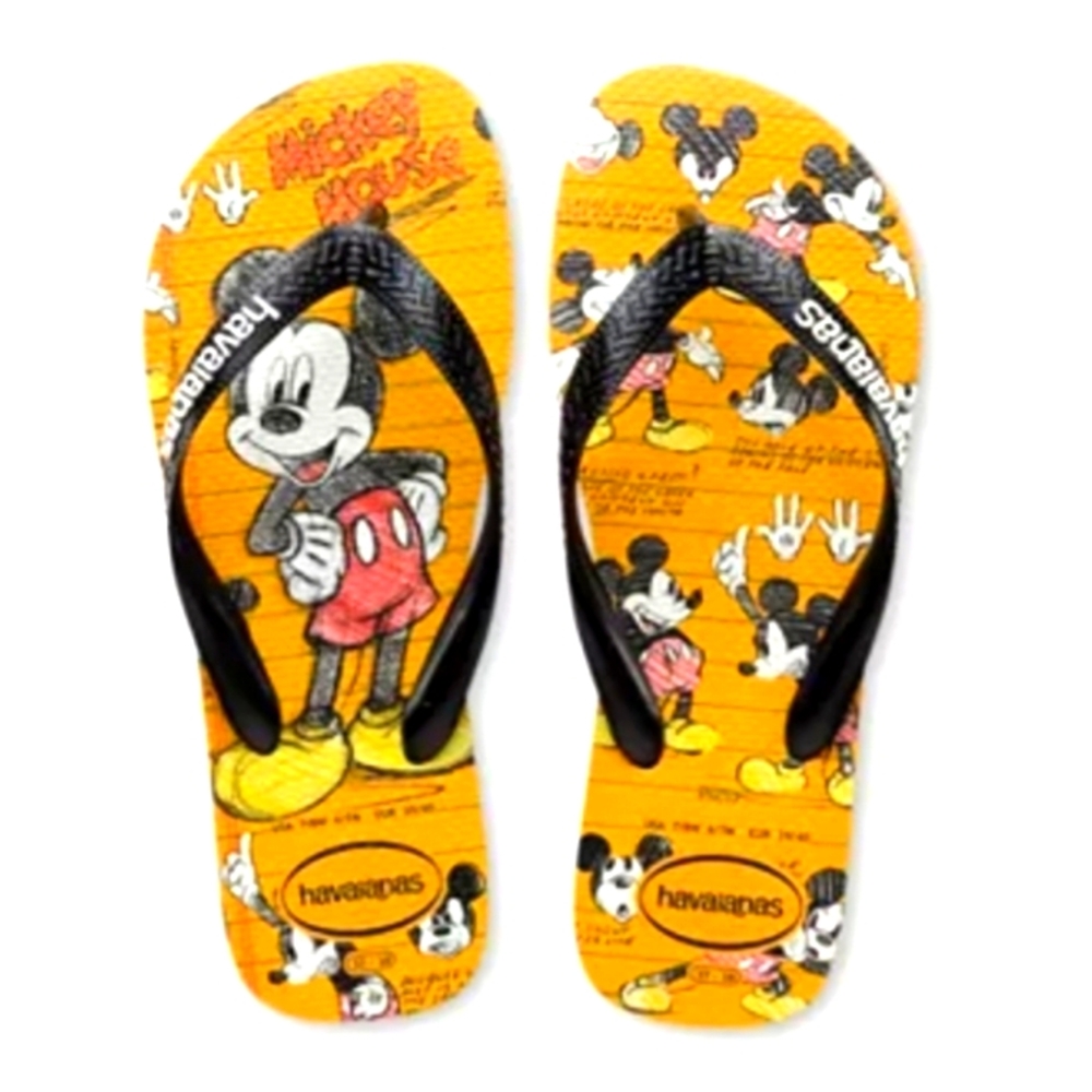NWT Youth Havaianas Mickey Mouse Disney Flip-flops